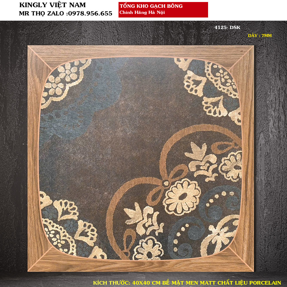 Gạch Bông cổ điển 40x40 4125